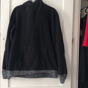 Black fuzzy Sweatshirt